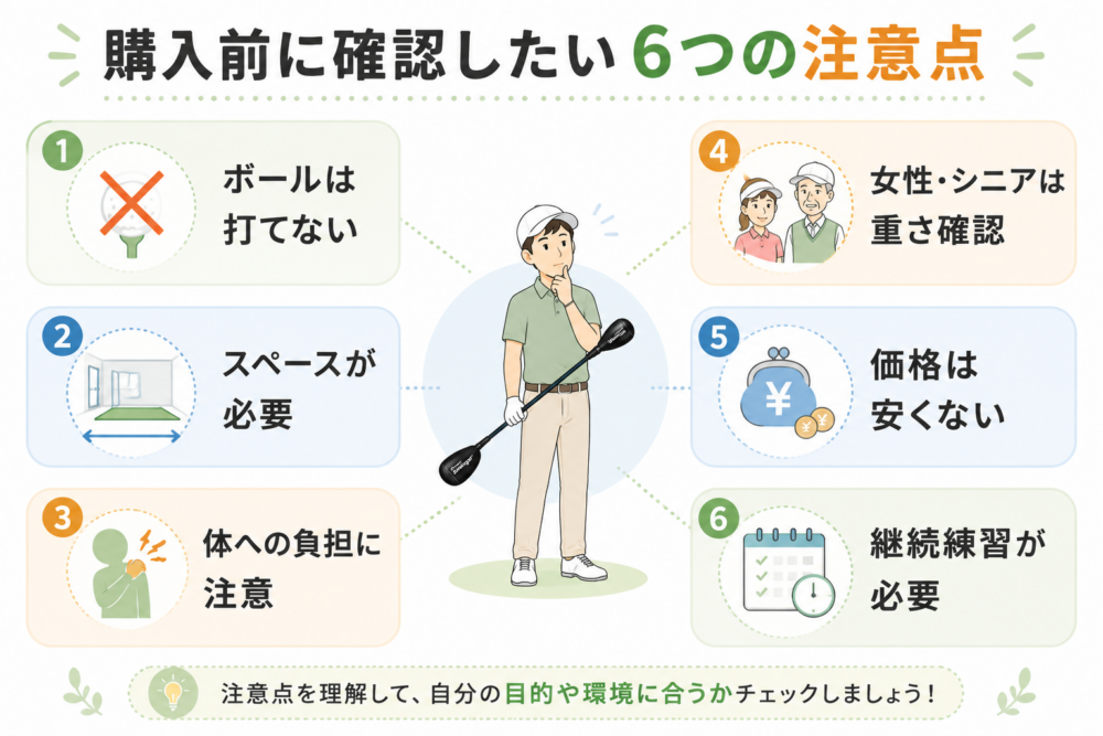 パワースインガーのデメリット一覧